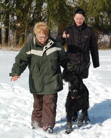 Antonia mit Ute und Petra B.